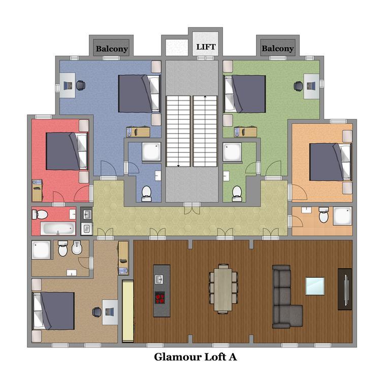 Residence Glamour Premium Прага Экстерьер фото